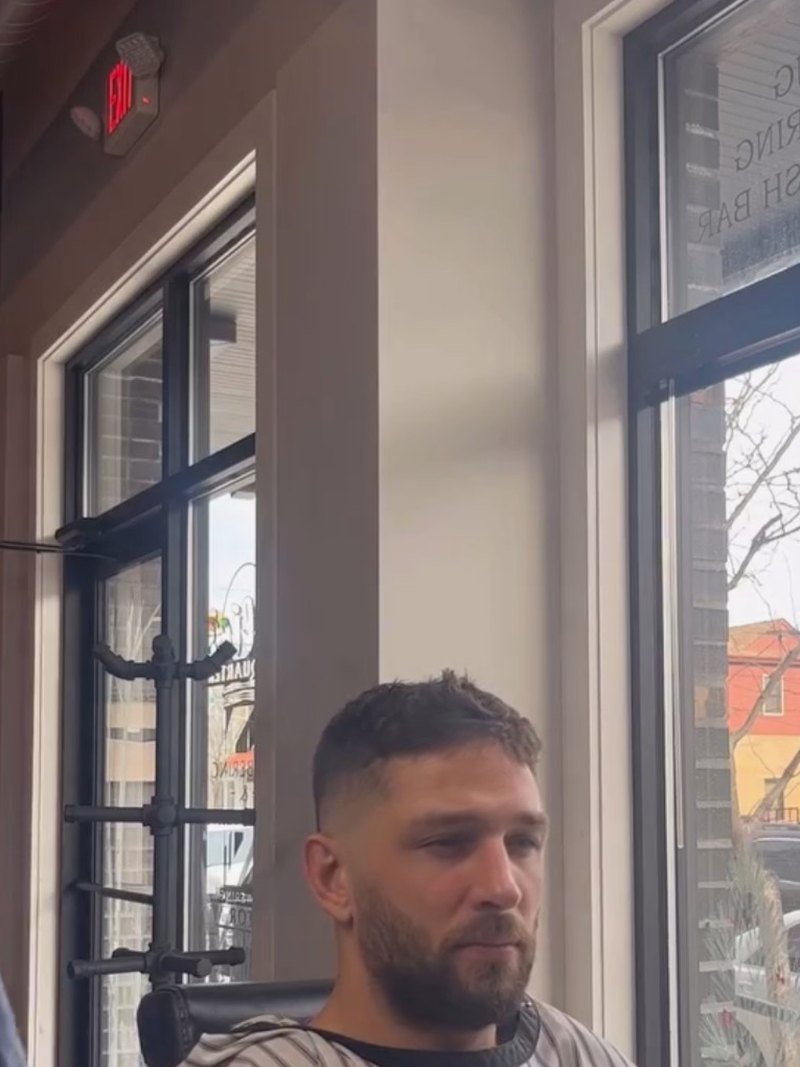 Clean fade + beard